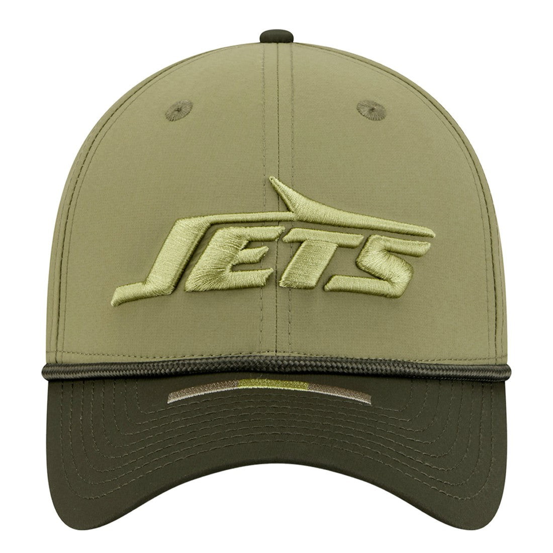 New York Jets New Era 2025 Salute to Service 39THIRTY Flex Hat - Green Hats