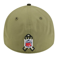 Kansas City Chiefs New Era 2025 Salute to Service 39THIRTY Flex Hat - Green Hats