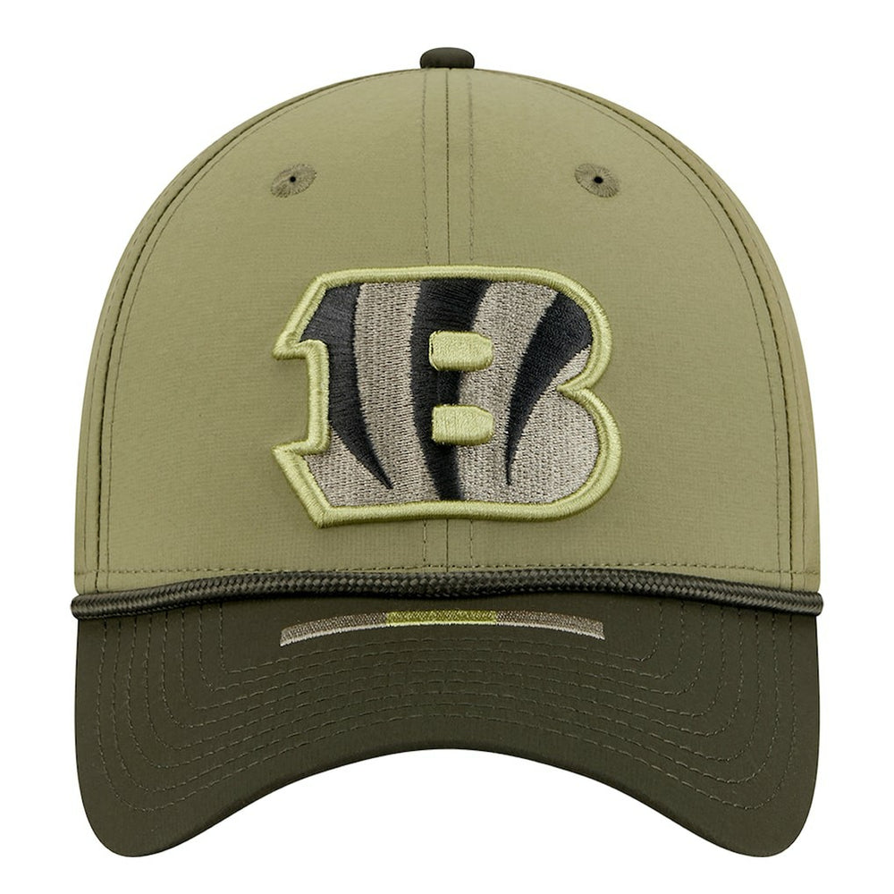 Cincinnati Bengals New Era 2025 Salute to Service 39THIRTY Flex Hat - Green Hats