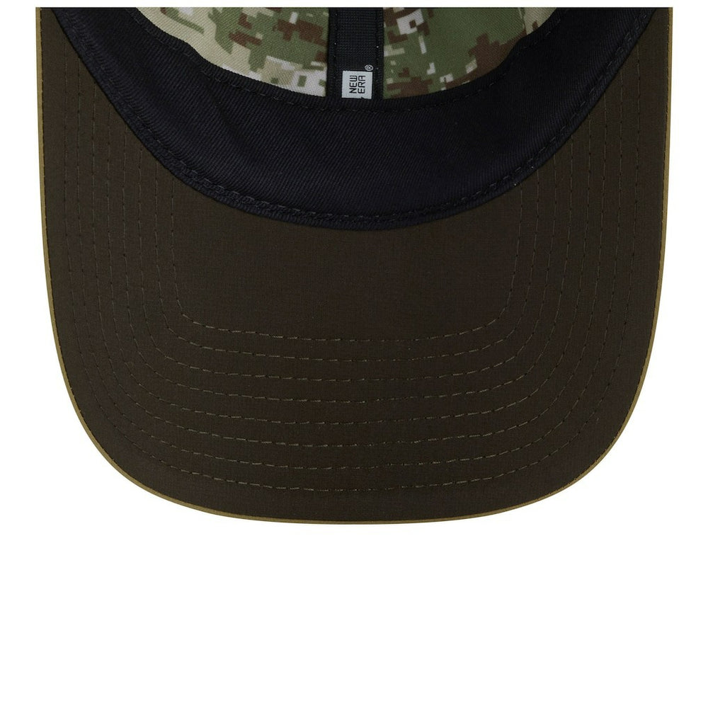 Miami Dolphins New Era Women's 2025 Salute to Service Pony Tail Adjustable Hat - Green Hats
