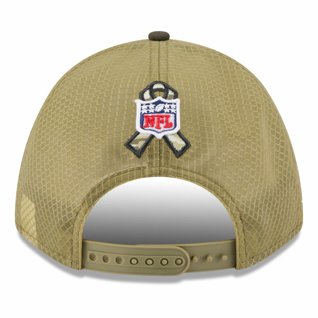 New York Jets New Era Youth 2025 Salute to Service 9FORTY A-Frame Adjustable Hat - Green/Dark Green Hats
