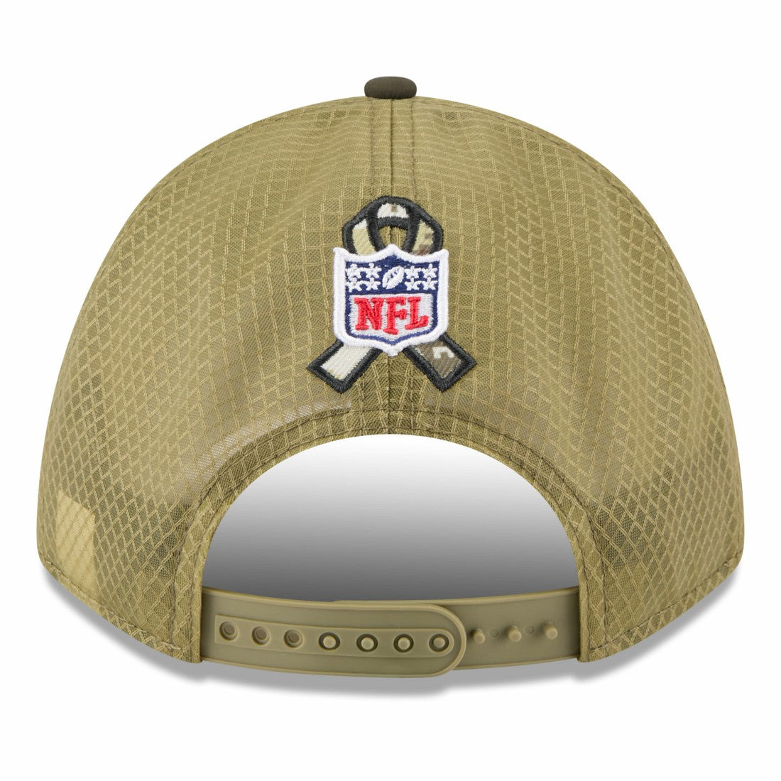 Green Bay Packers New Era Youth 2025 Salute to Service 9FORTY A-Frame Adjustable Hat - Green/Dark Green Hats