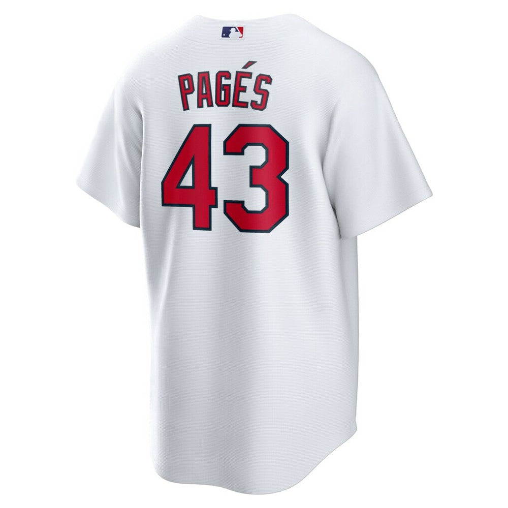 Pedro Pagés St. Louis Cardinals Nike Home Replica Jersey - White Jerseys