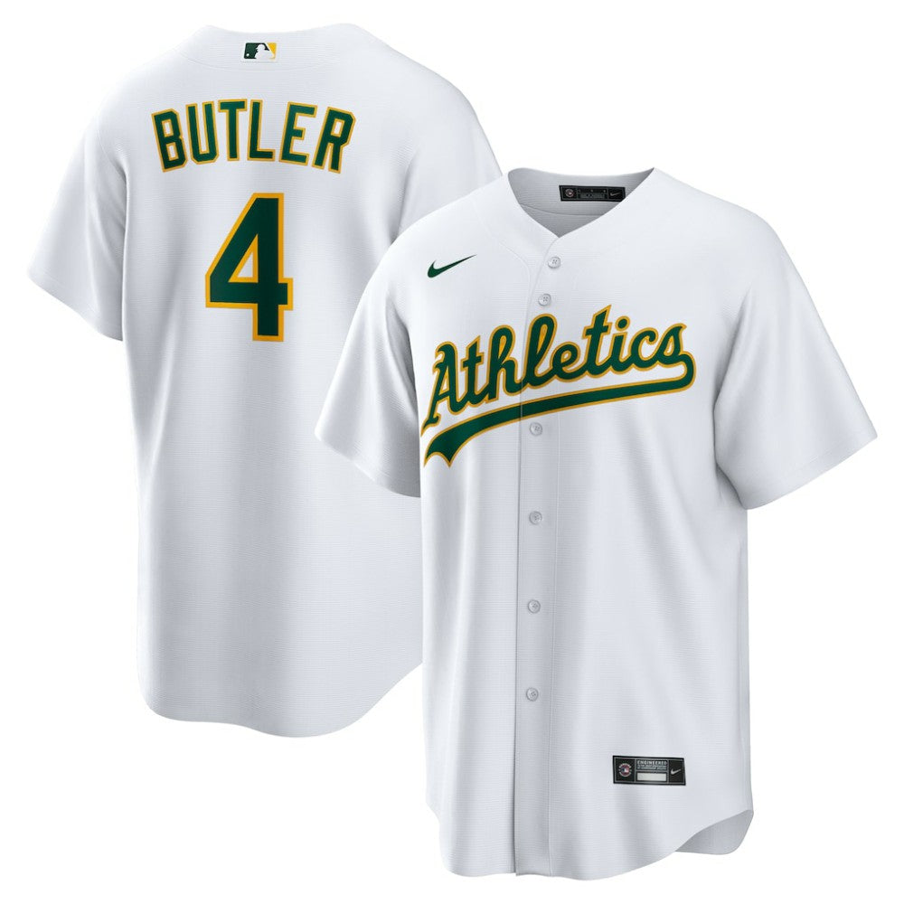 Lawrence Butler Athletics Nike Home Replica Jersey - White Jerseys