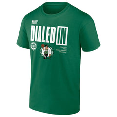 Boston Celtics 2025 Atlantic Division Champions Locker Room T-Shirt Kelly Green - Fanatics