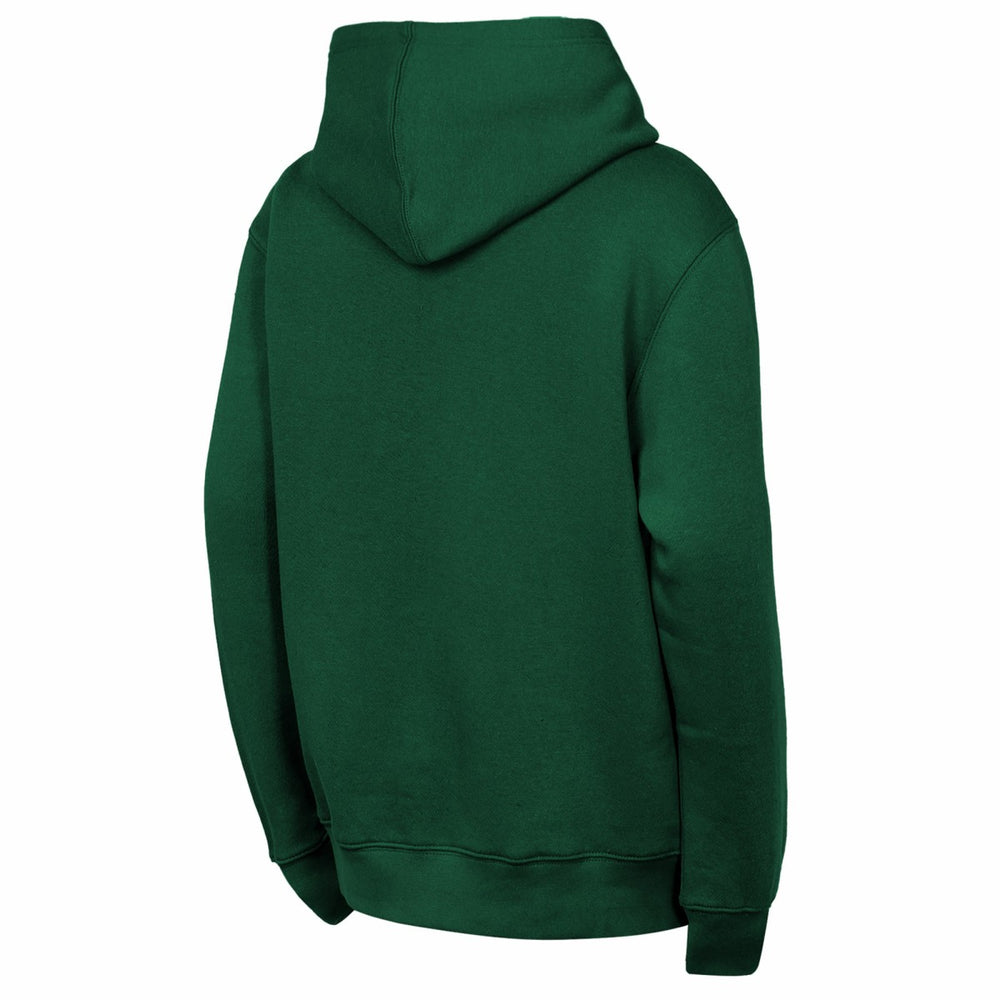 Milwaukee Bucks Outerstuff Youth Back To The Basics Hoodie Hunter Green