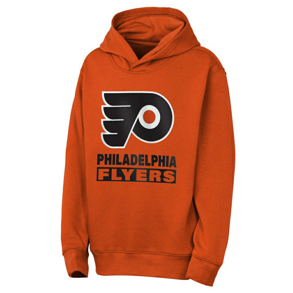 Philadelphia Flyers Outerstuff Youth Back to Basics Hoodie - Classic Orange | US 202900629