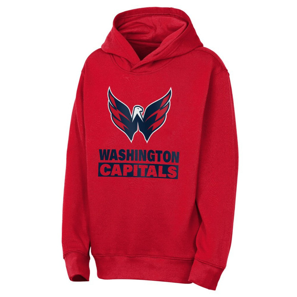 Washington Capitals Outerstuff Youth Back to Basics Hoodie - Red | US 202900651
