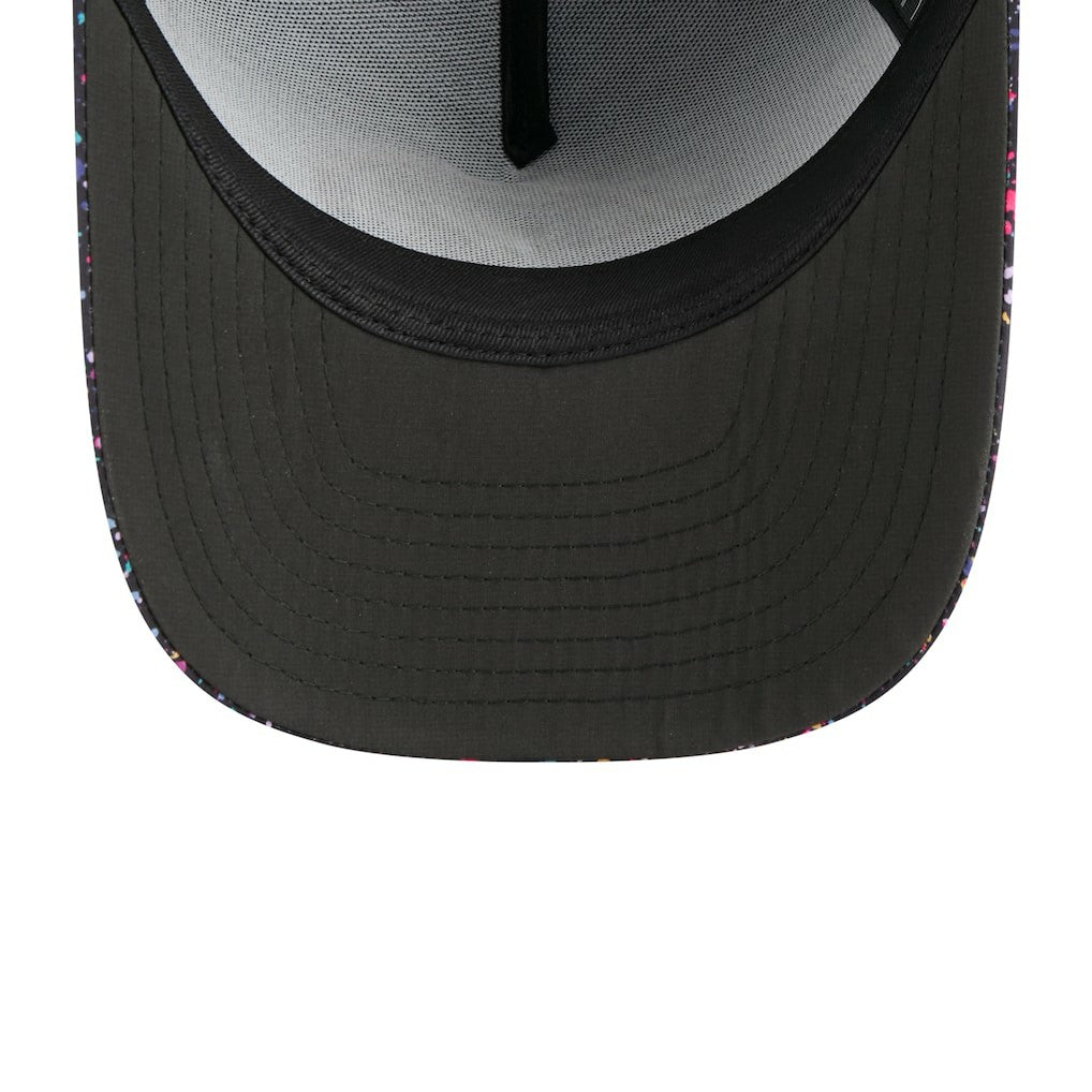 Miami Dolphins New Era 2025 NFL Crucial Catch A-Frame 9FIFTY Snapback Hat - Black Hats