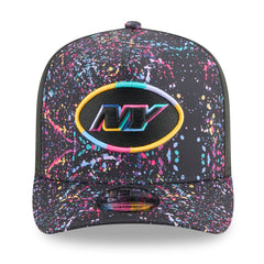 New York Jets New Era 2025 NFL Crucial Catch A-Frame 9FIFTY Snapback Hat - Black Hats