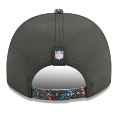 Arizona Cardinals New Era 2025 NFL Crucial Catch A-Frame 9FIFTY Snapback Hat - Black Hats