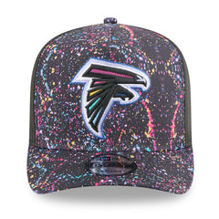 Atlanta Falcons New Era 2025 NFL Crucial Catch A-Frame 9FIFTY Snapback Hat - Black Hats
