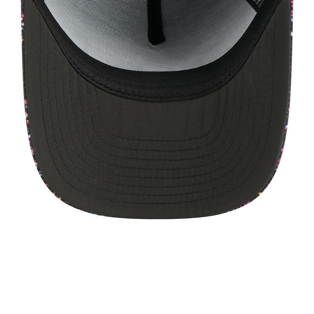 Detroit Lions New Era 2025 NFL Crucial Catch A-Frame 9FIFTY Snapback Hat - Black Hats