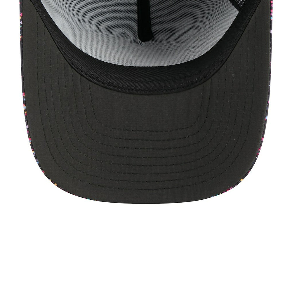 Detroit Lions New Era 2025 NFL Crucial Catch A-Frame 9FIFTY Snapback Hat - Black Hats