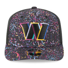 Washington Commanders New Era 2025 NFL Crucial Catch 9SEVENTY Adjustable Hat - Black Hats