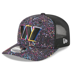 Washington Commanders New Era 2025 NFL Crucial Catch 9SEVENTY Adjustable Hat - Black Hats
