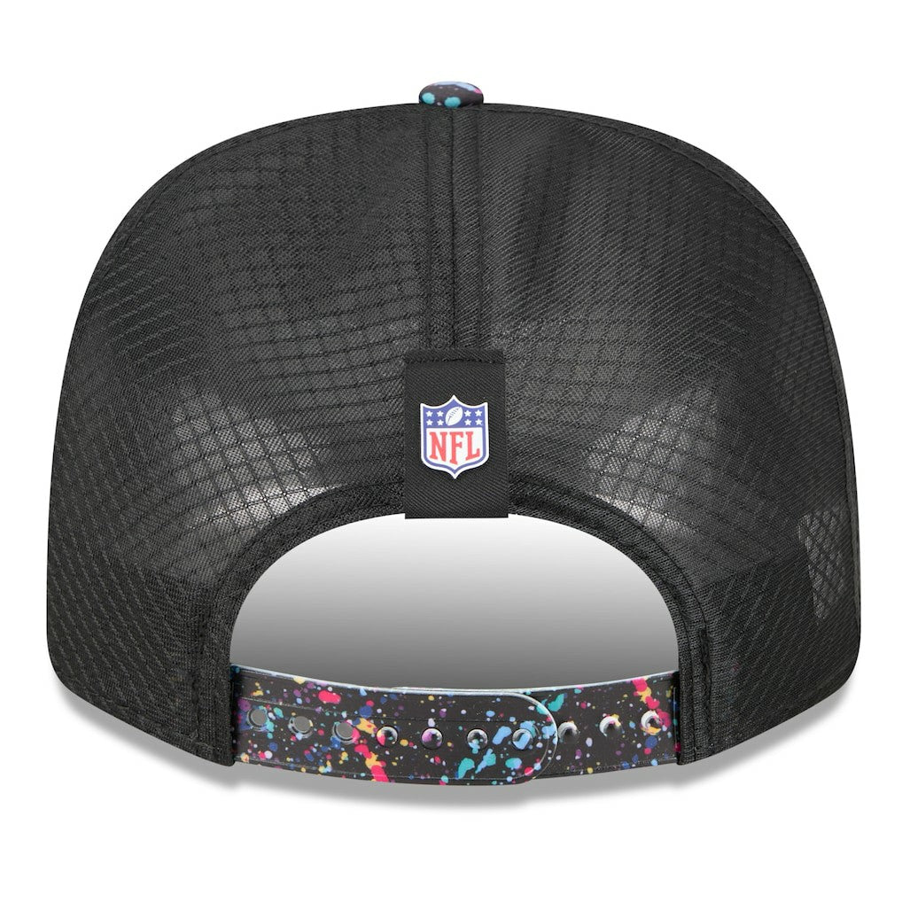 Washington Commanders New Era 2025 NFL Crucial Catch 9SEVENTY Adjustable Hat - Black Hats