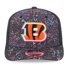 Cincinnati Bengals New Era 2025 NFL Crucial Catch 9SEVENTY Adjustable Hat - Black Hats