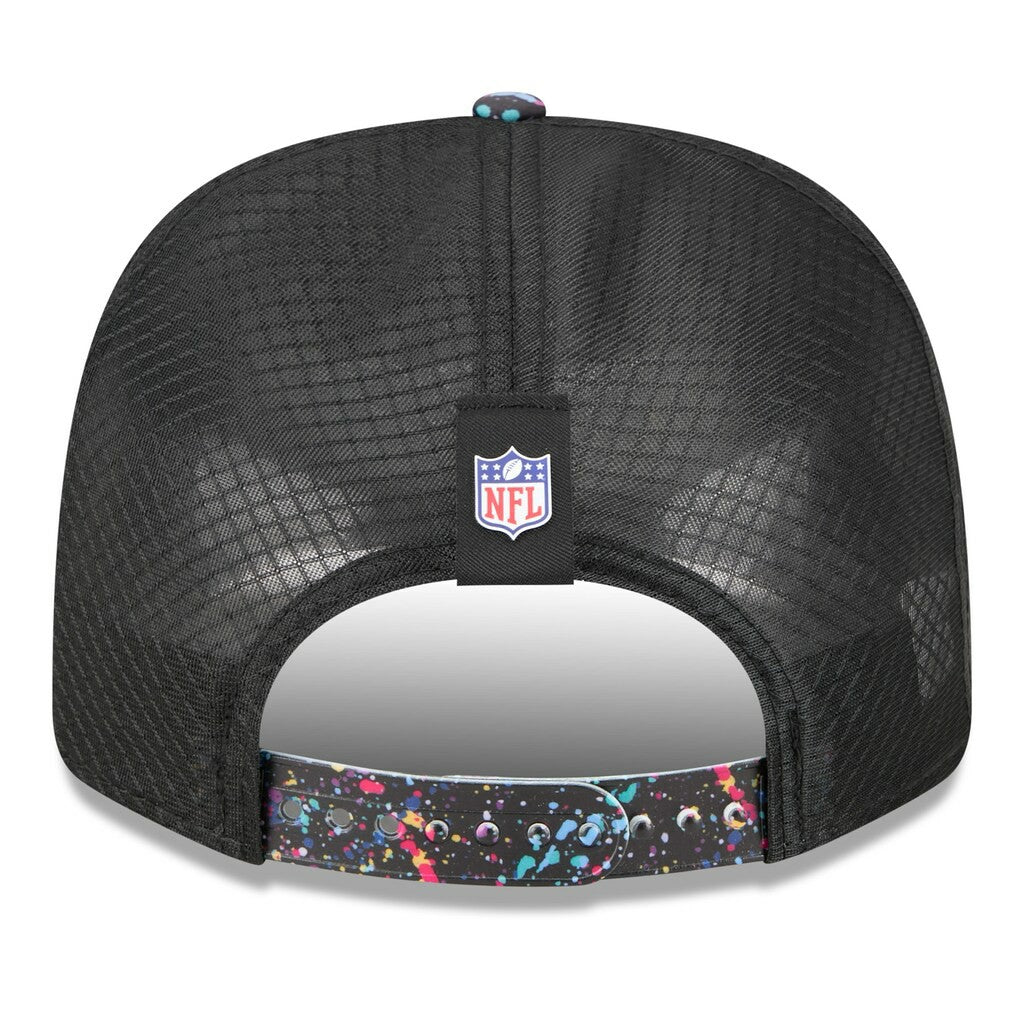 Cincinnati Bengals New Era 2025 NFL Crucial Catch 9SEVENTY Adjustable Hat - Black Hats