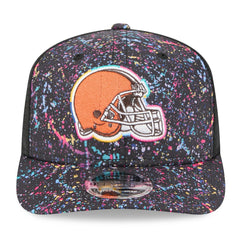 Cleveland Browns New Era 2025 NFL Crucial Catch 9SEVENTY Adjustable Hat - Black Hats