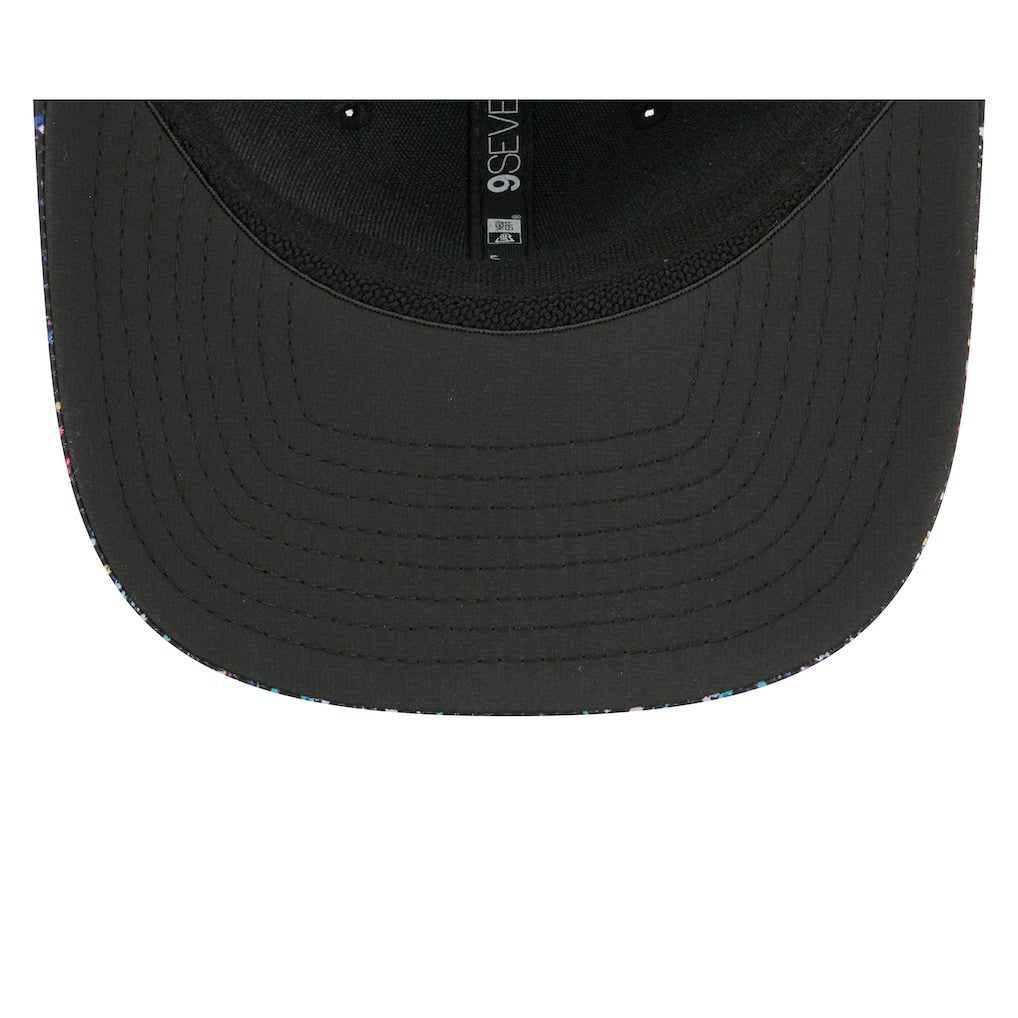 Detroit Lions New Era 2025 NFL Crucial Catch 9SEVENTY Adjustable Hat - Black Hats