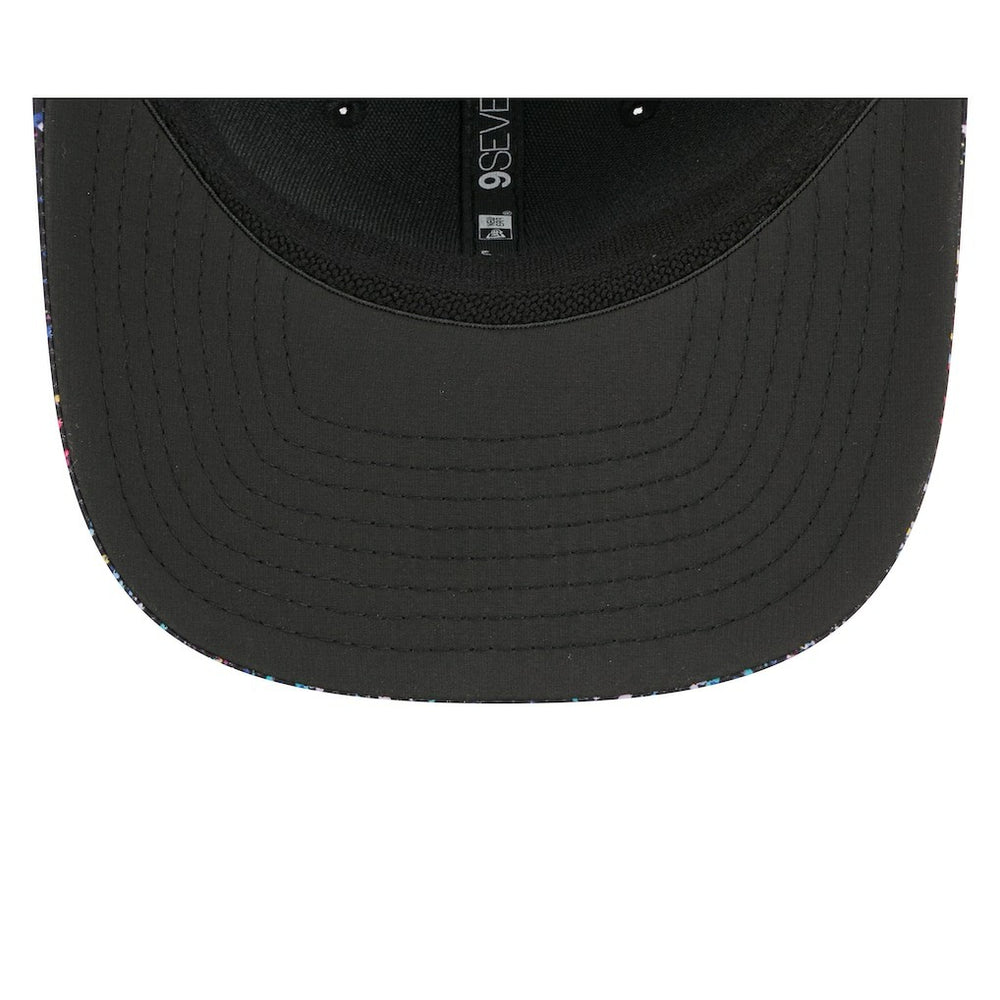 Detroit Lions New Era 2025 NFL Crucial Catch 9SEVENTY Adjustable Hat - Black Hats
