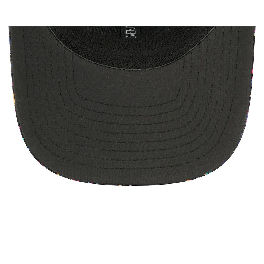 Miami Dolphins New Era 2025 NFL Crucial Catch 9SEVENTY Adjustable Hat - Black Hats