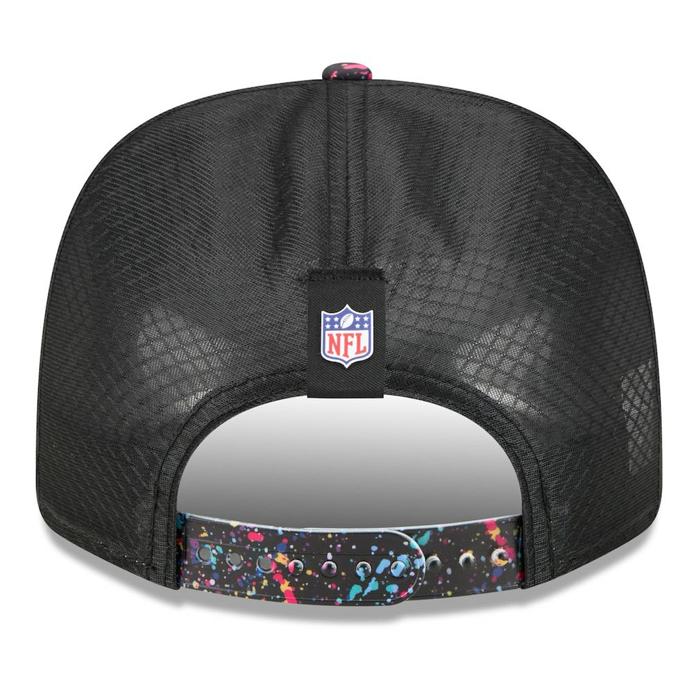 Kansas City Chiefs New Era 2025 NFL Crucial Catch 9SEVENTY Adjustable Hat - Black Hats