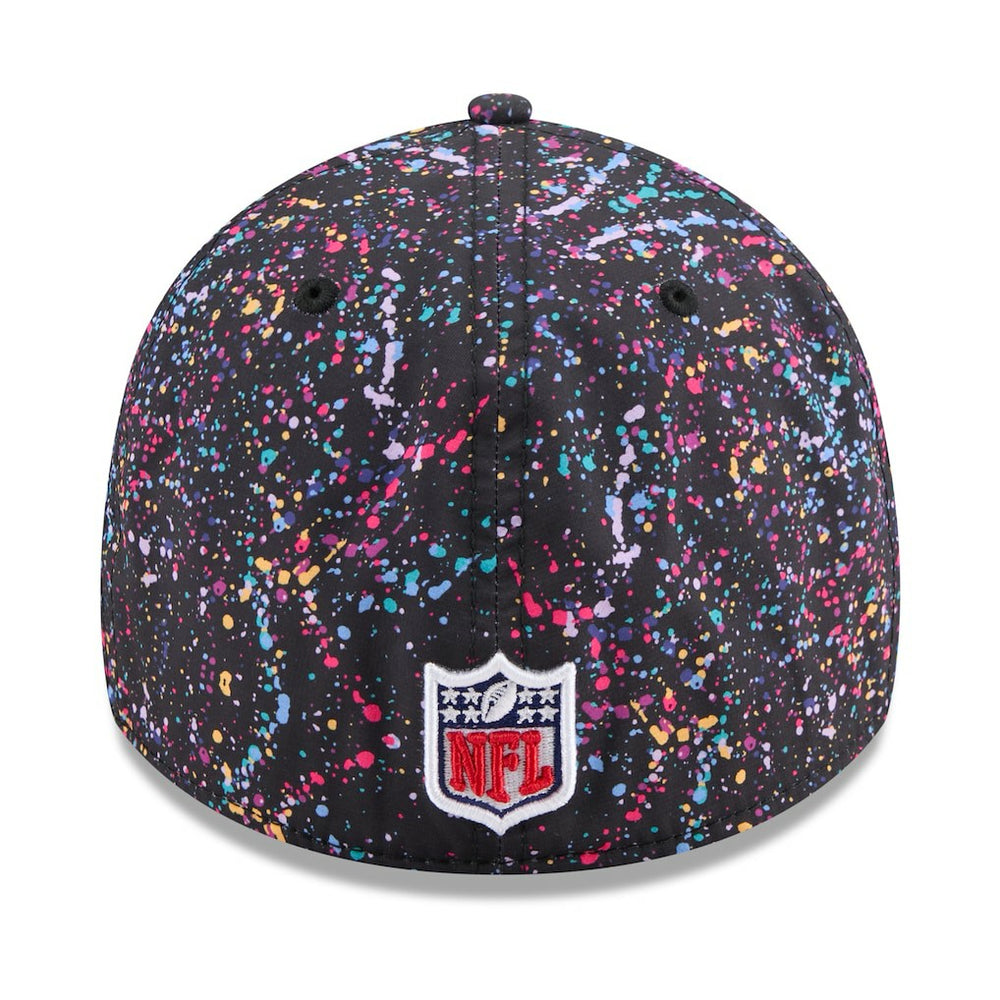 Washington Commanders New Era 2025 NFL Crucial Catch 39THIRTY Flex Hat - Black Hats