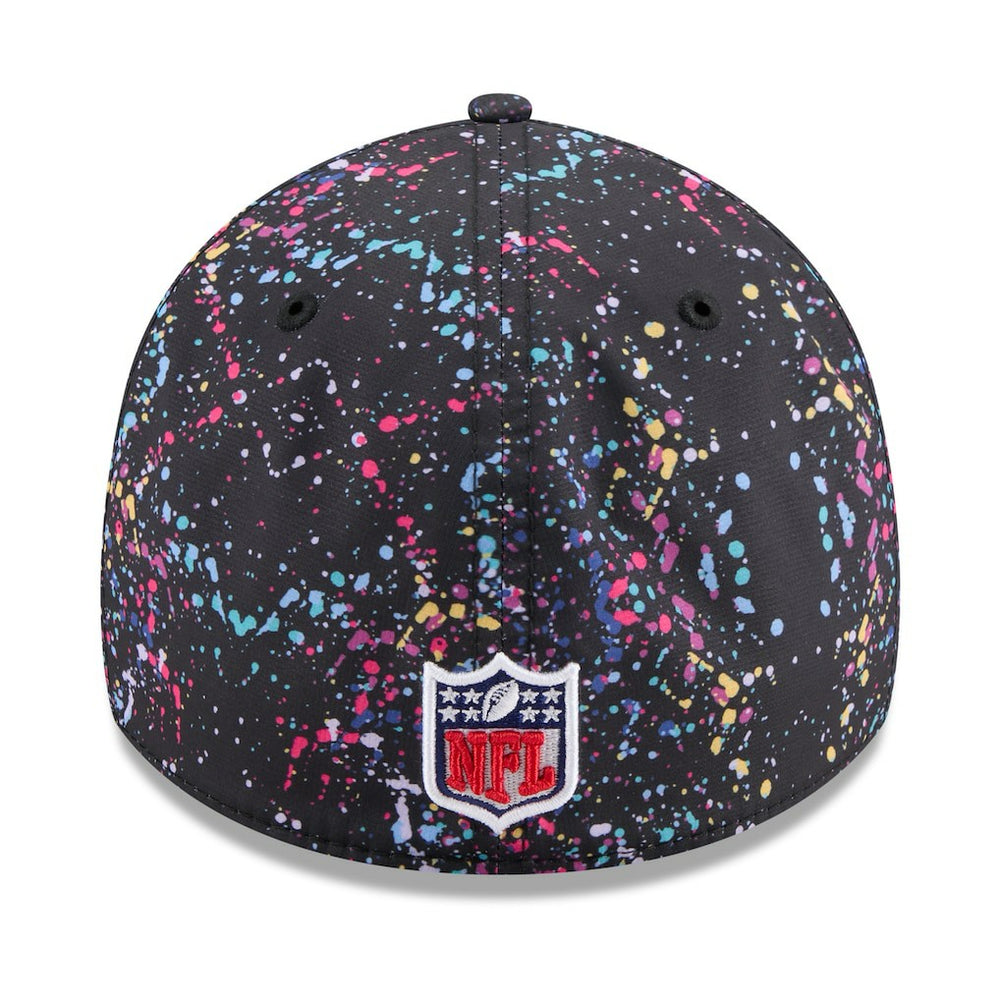 Kansas City Chiefs New Era 2025 NFL Crucial Catch 39THIRTY Flex Hat - Black Hats