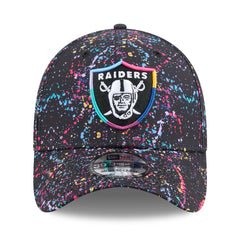 Las Vegas Raiders New Era 2025 NFL Crucial Catch 39THIRTY Flex Hat - Black Hats