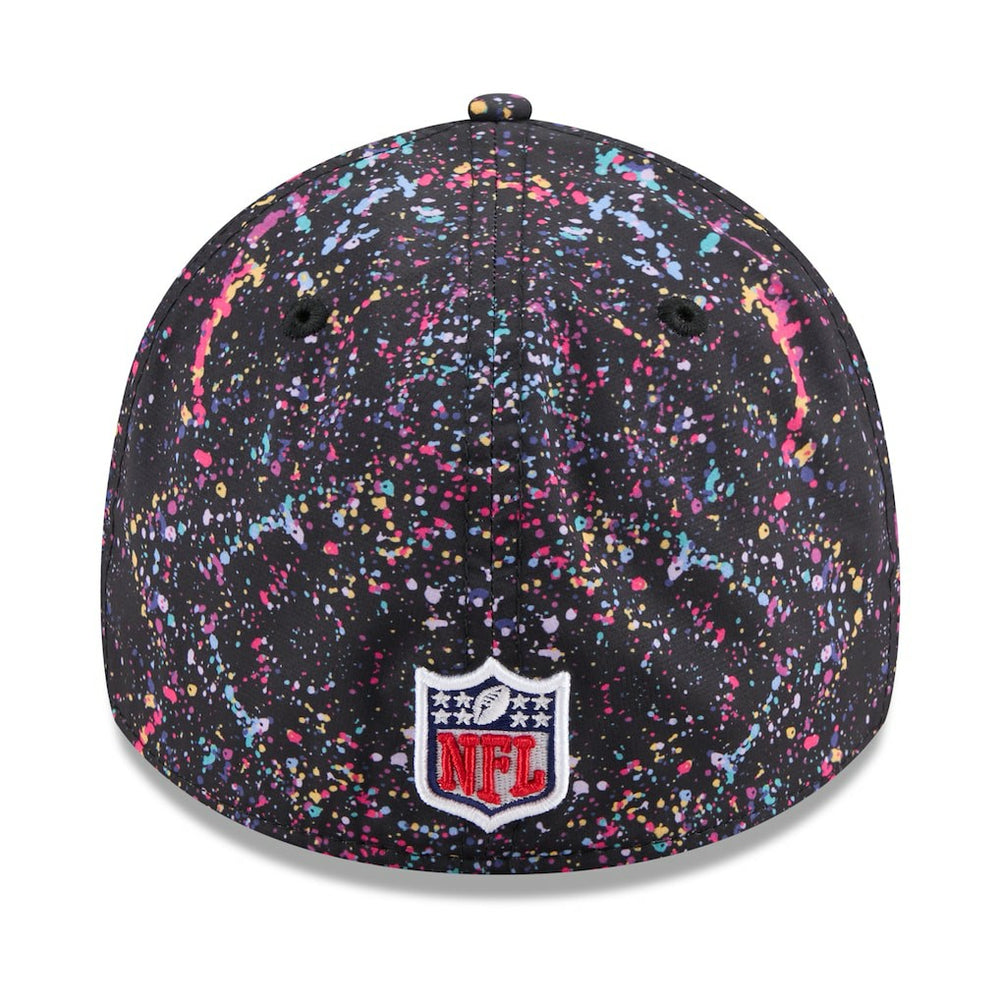 Las Vegas Raiders New Era 2025 NFL Crucial Catch 39THIRTY Flex Hat - Black Hats