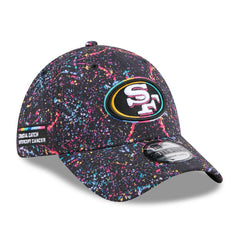 San Francisco 49ers New Era 2025 NFL Crucial Catch 39THIRTY Flex Hat - Black Hats