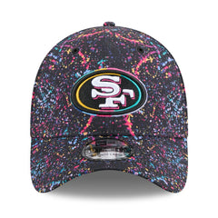 San Francisco 49ers New Era 2025 NFL Crucial Catch 39THIRTY Flex Hat - Black Hats