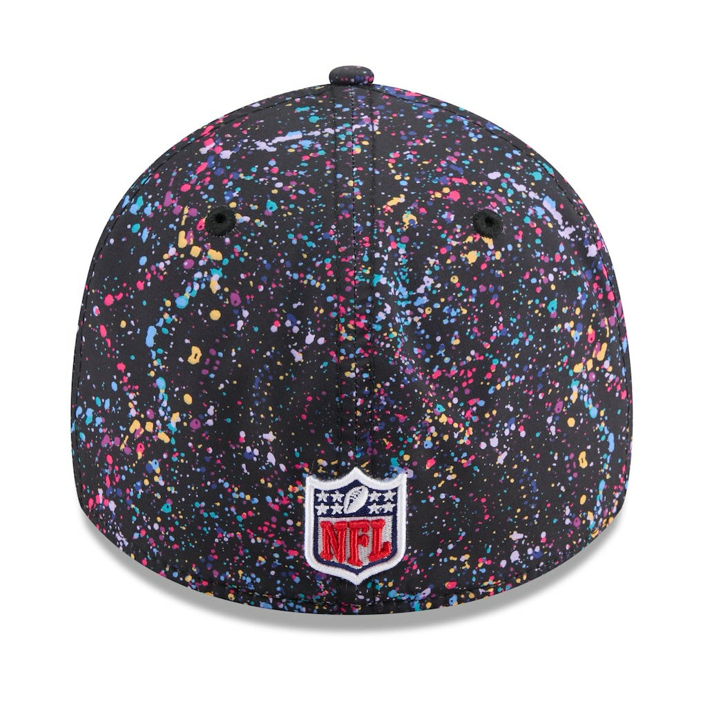 Atlanta Falcons New Era 2025 NFL Crucial Catch 39THIRTY Flex Hat - Black Hats