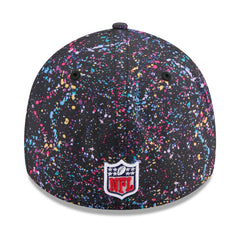 Atlanta Falcons New Era 2025 NFL Crucial Catch 39THIRTY Flex Hat - Black Hats