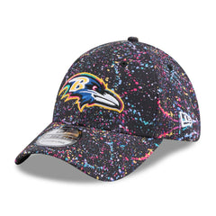 Baltimore Ravens New Era 2025 NFL Crucial Catch 39THIRTY Flex Hat - Black Hats