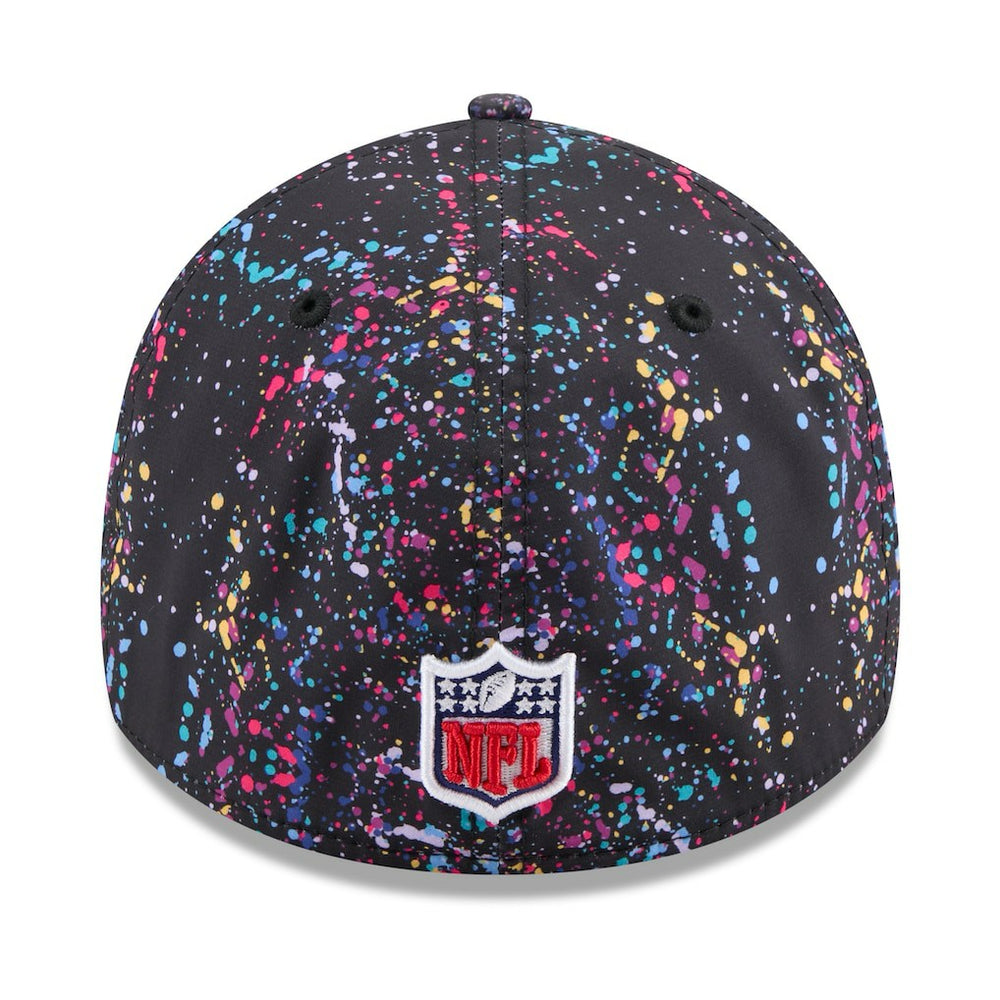 Cleveland Browns New Era 2025 NFL Crucial Catch 39THIRTY Flex Hat - Black Hats
