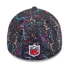 Cleveland Browns New Era 2025 NFL Crucial Catch 39THIRTY Flex Hat - Black Hats