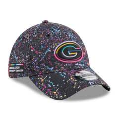 Green Bay Packers New Era 2025 NFL Crucial Catch 39THIRTY Flex Hat - Black Hats