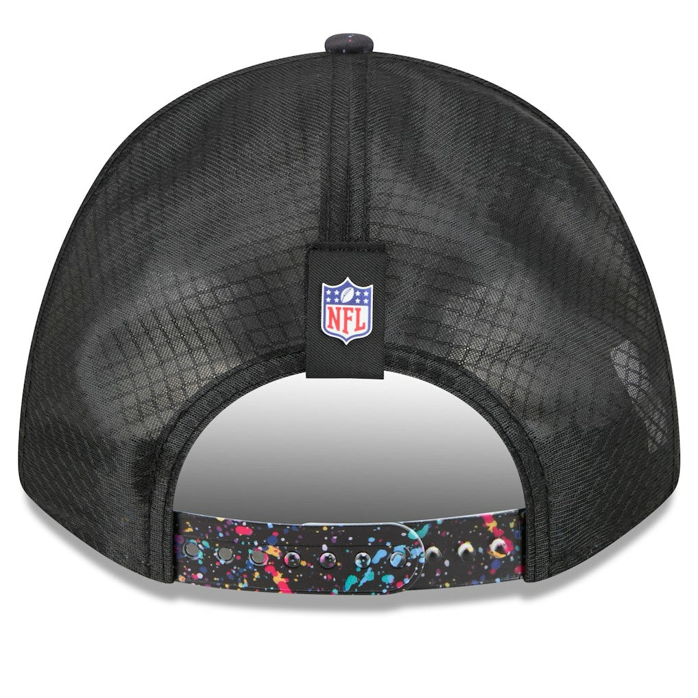 Kansas City Chiefs New Era 2025 NFL Crucial Catch 9FORTY Adjustable Hat - Black Hats