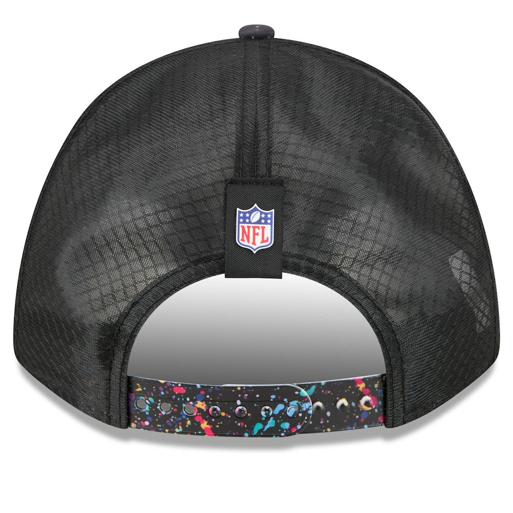 Kansas City Chiefs New Era 2025 NFL Crucial Catch 9FORTY Adjustable Hat - Black Hats