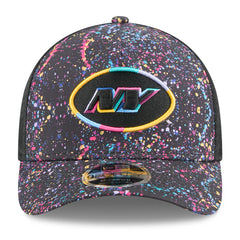 New York Jets New Era 2025 NFL Crucial Catch 9FORTY Adjustable Hat - Black Hats