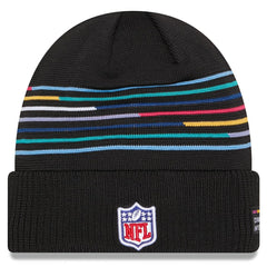 Arizona Cardinals New Era 2025 NFL Crucial Catch Cuffed Knit Hat - Black Hats