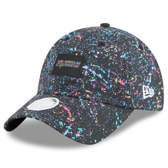 Los Angeles Chargers New Era Women's 2025 NFL Crucial Catch Pony Tail Adjustable Hat - Black Hats