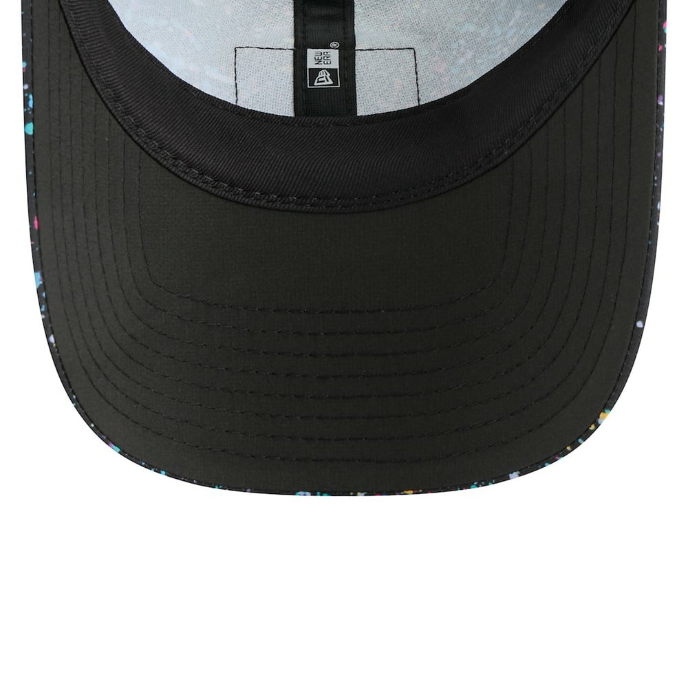 Los Angeles Chargers New Era Women's 2025 NFL Crucial Catch Pony Tail Adjustable Hat - Black Hats