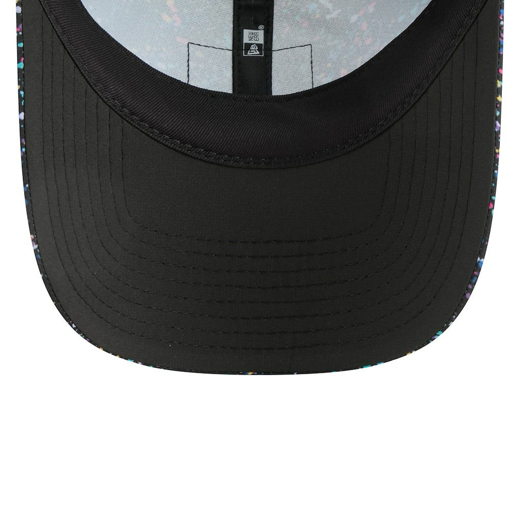 Philadelphia Eagles New Era Women's 2025 NFL Crucial Catch Pony Tail Adjustable Hat - Black Hats