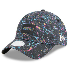 San Francisco 49ers New Era Women's 2025 NFL Crucial Catch Pony Tail Adjustable Hat - Black Hats