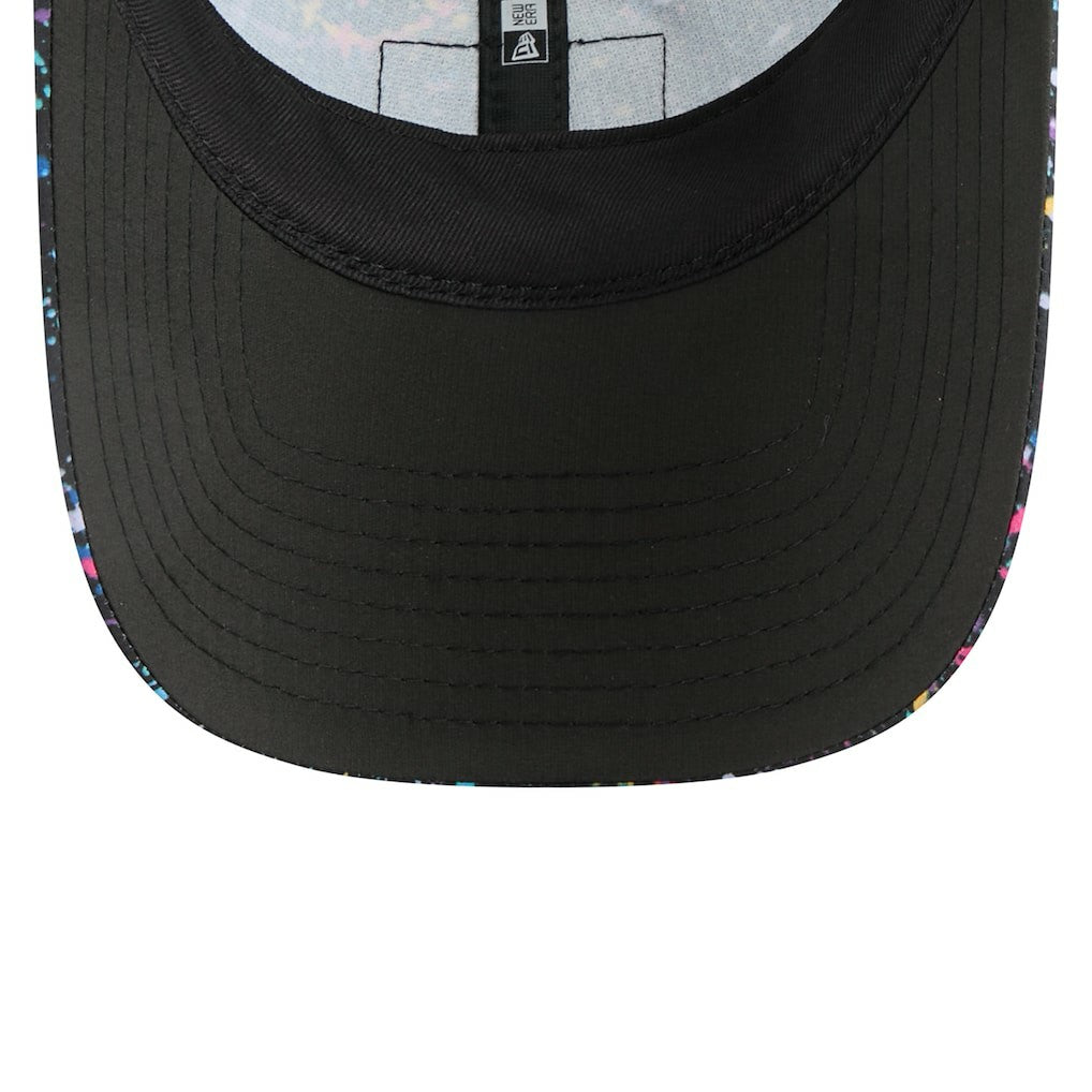 San Francisco 49ers New Era Women's 2025 NFL Crucial Catch Pony Tail Adjustable Hat - Black Hats