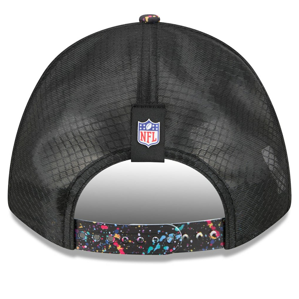 Miami Dolphins New Era Youth 2025 NFL Crucial Catch 9FORTY Adjustable Hat - Black Hats